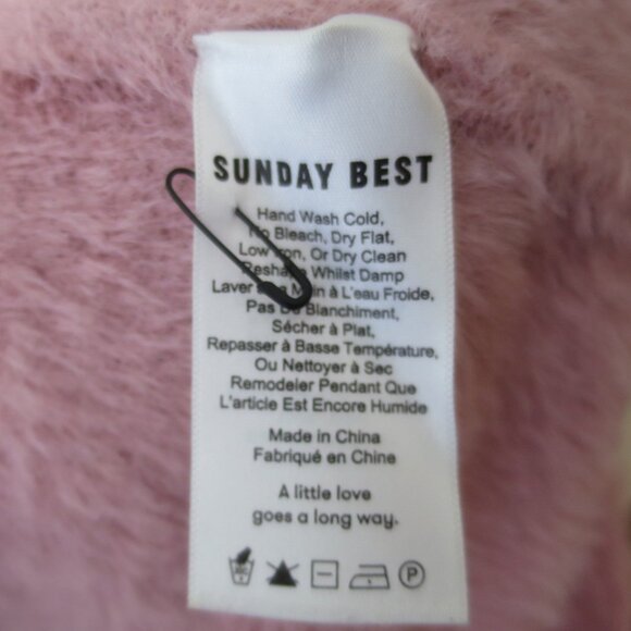 Sunday Best Kitten Sweater in Rose Mauve XS - Picture 7 of 10